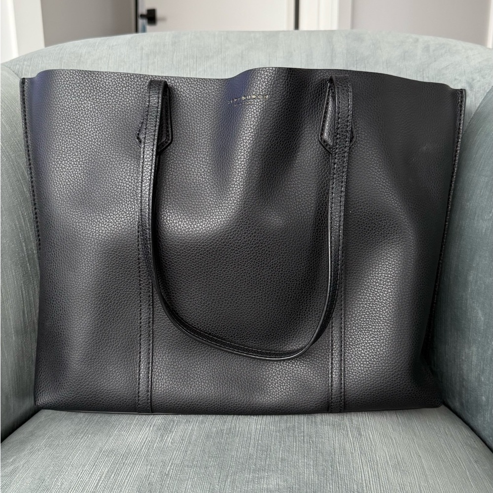 Tory Burch Perry Triple Compartment Leather Tote